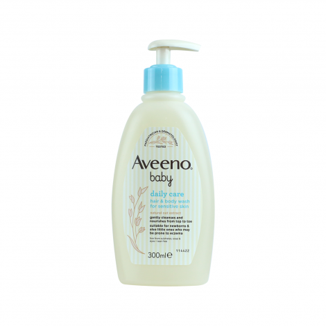 Aveeno Baby Daily Care Hair & Body Wash 300ml Aveeno Baby Daily Care Hair & Body Wash 300ml - Image 1