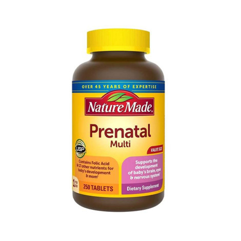 Nature Made Prenatal Multi, 250 Tablets Nature Made Prenatal Multi, 250 Tablets - Image 1