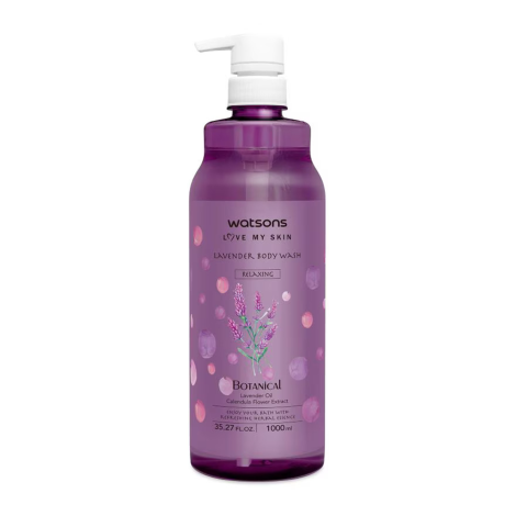 Watsons Botanical Relaxing Lavender Body Wash 1000ml Watsons Botanical Relaxing Lavender Body Wash 1000ml - Image 1