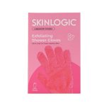 Skinlogic Exfoliating Shower Gloves 1 Pair - Pink
