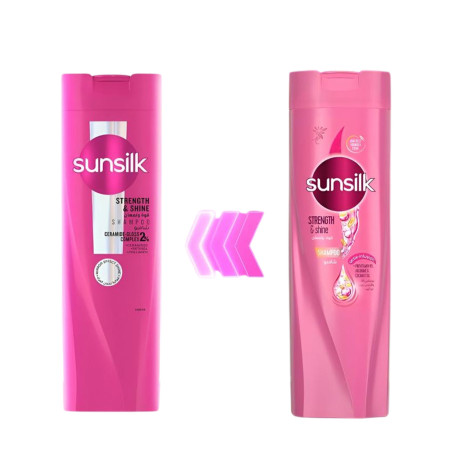 Sunsilk Strength & Shine Ceramide Gloss 2% Complex Shampoo 400ml Sunsilk Strength & Shine Ceramide Gloss 2% Complex Shampoo 400ml - Image 1