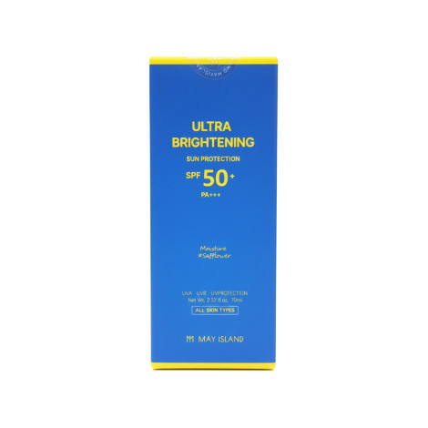 May Island Ultra Brightening Sun Protection SPF 50+ pa+++ 70ml May Island Ultra Brightening Sun Protection SPF 50+ pa+++ 70ml - Image 1