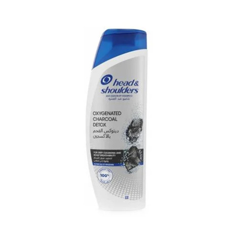 Head & Shoulders Oxygenated Charcoal Detox Anti-Dandruff Shampoo 350ml Head & Shoulders Oxygenated Charcoal Detox Anti-Dandruff Shampoo 350ml - Image 1