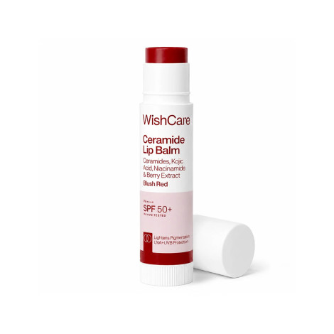 Wishcare Ceramide Lip Balm SPF50+ 5g - Blush Red Wishcare Ceramide Lip Balm SPF50+ 5g - Blush Red - Image 1