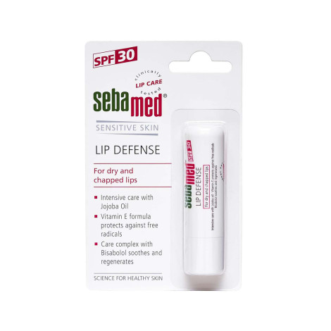 Seba Med Lip Defence Sensitive Skin SPF30 Lip Balm 4.8g Seba Med Lip Defence Sensitive Skin SPF30 Lip Balm 4.8g - Image 1