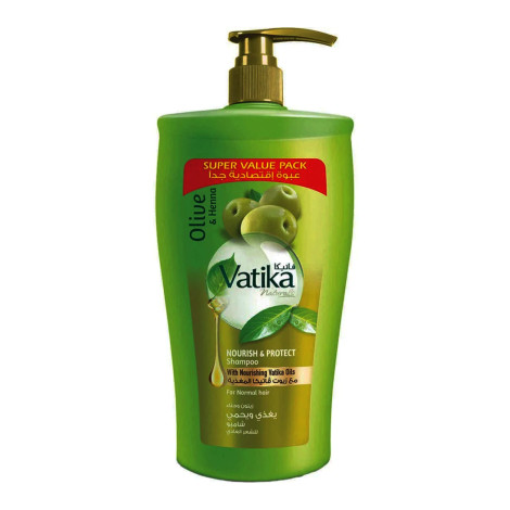 Vatika Naturals Olive & Henna Nourish & Protect Shampoo 1000ml Vatika Naturals Olive & Henna Nourish & Protect Shampoo 1000ml - Image 1