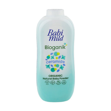 Babi Mild Bioganik Ceramide Organic Natural Baby Powder 350g Babi Mild Bioganik Ceramide Organic Natural Baby Powder 350g - Image 1