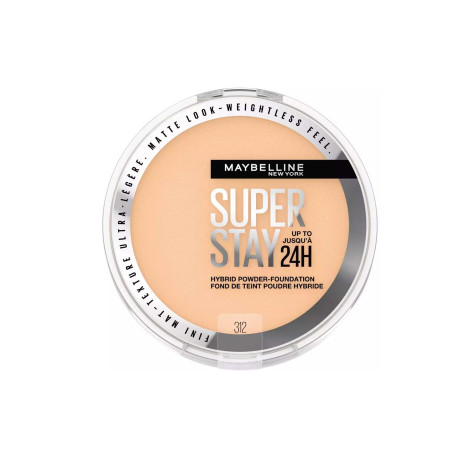 Maybelline Super Stay Matte 24HR Hybrid Pressed Powder Foundation - 312 Maybelline Super Stay Matte 24HR Hybrid Pressed Powder Foundation - 312 - Image 1