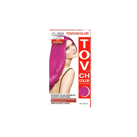 Tovch Hair color 30ml*2 - 0.65 Pink Tovch Hair color 30ml*2 - 0.65 Pink - Image 1