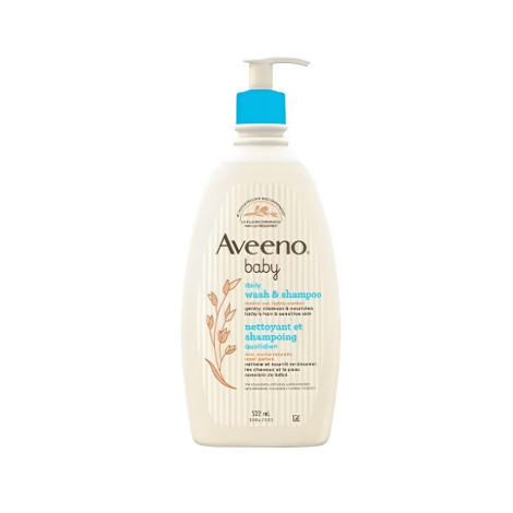 Aveeno Baby Daily Wash & Shampoo 532ml Aveeno Baby Daily Wash & Shampoo 532ml - Image 1