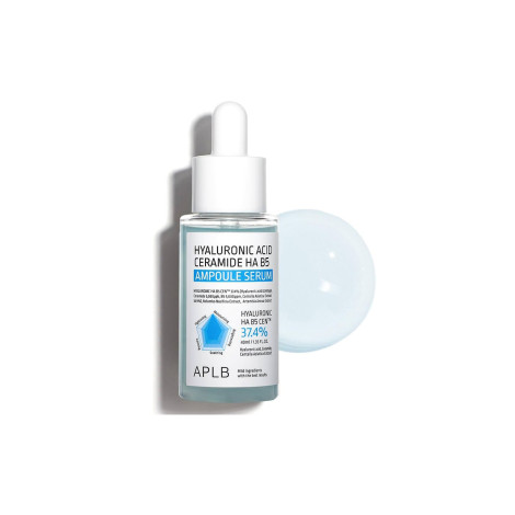 APLB Hyaluronic Acid Ceramide HA B5 Ampoule Serum 40ml APLB Hyaluronic Acid Ceramide HA B5 Ampoule Serum 40ml - Image 1