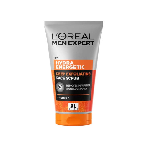 L'Oreal Hydra Energetic Deep Exfoliating Face Scrub 150ml L'Oreal Hydra Energetic Deep Exfoliating Face Scrub 150ml - Image 1