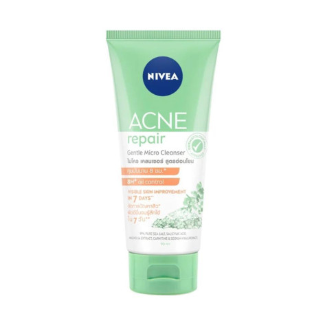 Nivea Derma Acne Care Gel To Foam Cleanser 90ml Nivea Derma Acne Care Gel To Foam Cleanser 90ml - Image 1