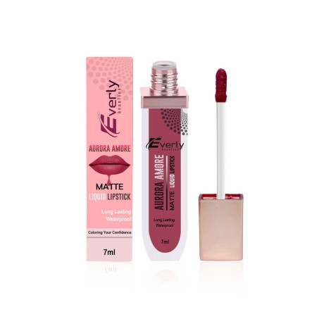 Everly Beauties Aurora Matte Liquid Lipstick - Berry Bonanza Everly Beauties Aurora Matte Liquid Lipstick - Berry Bonanza - Image 1