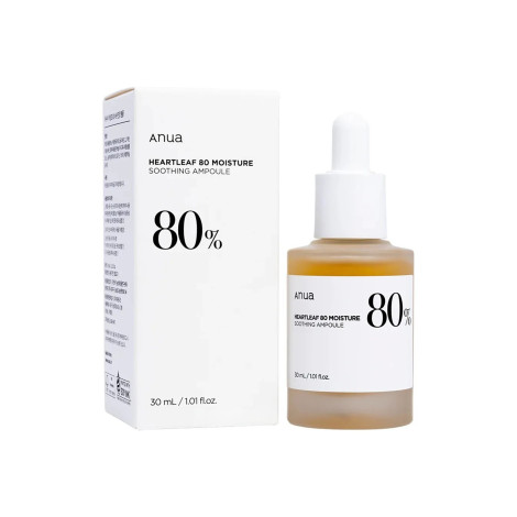 Anua Heartleaf 80% Moisture Soothing Ampoule 30ml Anua Heartleaf 80% Moisture Soothing Ampoule 30ml - Image 1