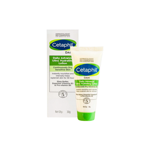 Cetaphil DAM Daily Advance Ultra Hydrating Lotion 30g Cetaphil DAM Daily Advance Ultra Hydrating Lotion 30g - Image 1
