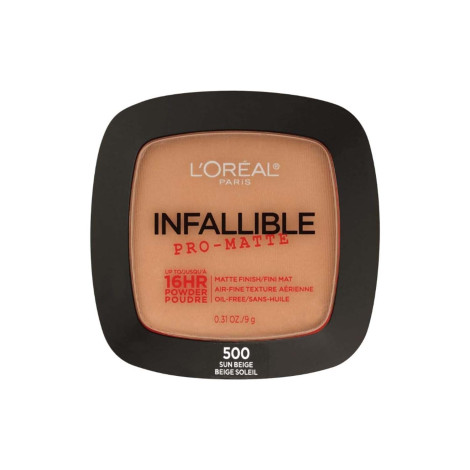 LO'real Infallible Pro Matte Powder - 500 Sun Beige LO'real Infallible Pro Matte Powder - 500 Sun Beige - Image 1