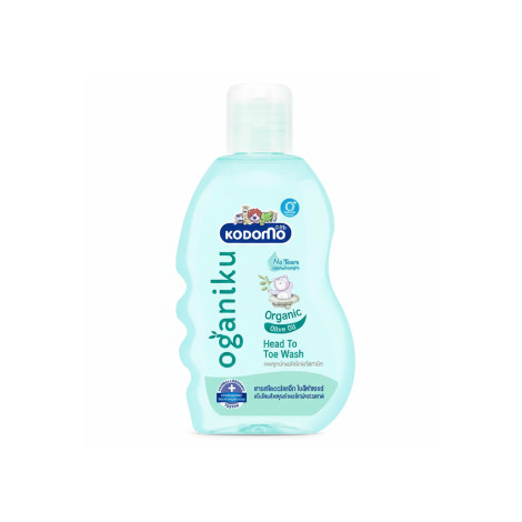 Kodomo Organic Olive Oil Head To Toe Wash 100ml Kodomo Organic Olive Oil Head To Toe Wash 100ml - Image 1