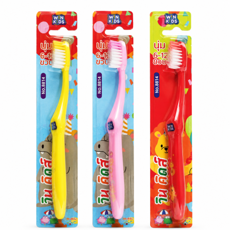 Win Kids Baby Toothbrush 6-12 Year Win Kids Baby Toothbrush 6-12 Year - Image 1