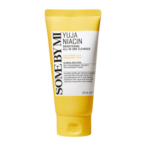 Some By Mi Yuja Niacin Brightening All-In-One Cleanser 100ml Some By Mi Yuja Niacin Brightening All-In-One Cleanser 100ml - Image 1
