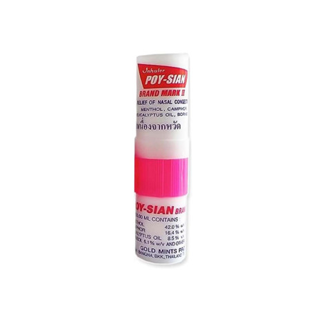 Poy Sian Mark II Nasal Inhaler 1.7ml Poy Sian Mark II Nasal Inhaler 1.7ml - Image 1