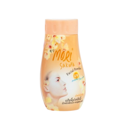 Mori Sakura Facial Powder Peach With UV Protection 50g Mori Sakura Facial Powder Peach With UV Protection 50g - Image 1