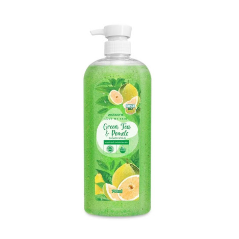 Watsons Green Tea & Pomelo Shower Scrub 700ml Watsons Green Tea & Pomelo Shower Scrub 700ml - Image 1