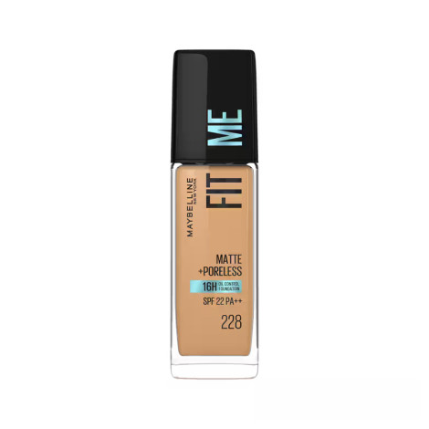 Maybelline Fit Me Matte Poreless 16H Oil Control Foundation- 228 Maybelline Fit Me Matte Poreless 16H Oil Control Foundation- 228 - Image 1