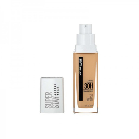 Maybelline Super Stay Active Wear Foundation 30H - 127 Sand Beige Maybelline Super Stay Active Wear Foundation 30H - 127 Sand Beige - Image 1