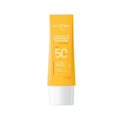 Dot & Key Vitamin C + E Super Bright Sunscreen SPF50+ PA++++ 50g Dot & Key Vitamin C + E Super Bright Sunscreen SPF50+ PA++++ 50g - Image 1