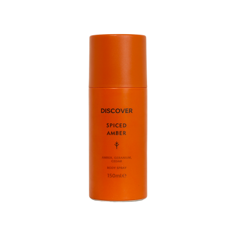 Mark & Spencer Discover Spiced Amber Body Spray 150ml Mark & Spencer Discover Spiced Amber Body Spray 150ml - Image 1