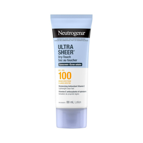 Neutrogena Ultra Sheer Dry-Touch Sunscreen Lotion SPF 100 88ml Neutrogena Ultra Sheer Dry-Touch Sunscreen Lotion SPF 100 88ml - Image 1