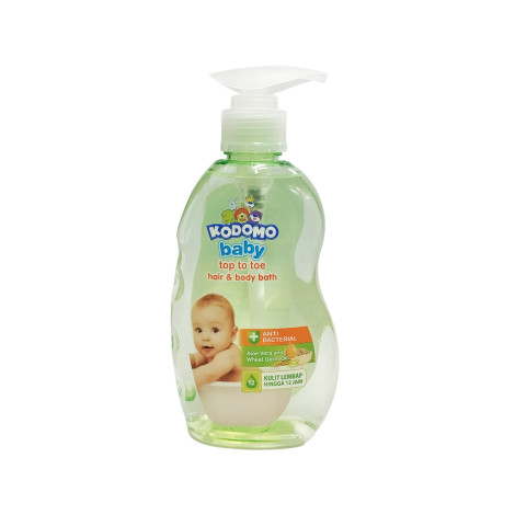 Kodomo Baby Top To Toe Hair & Body Wash 400ml Kodomo Baby Top To Toe Hair & Body Wash 400ml - Image 1