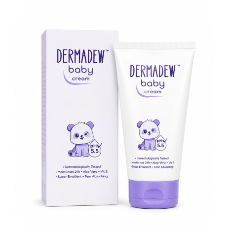 H&H Dermadew Baby Cream 80g H&H Dermadew Baby Cream 80g - Image 1