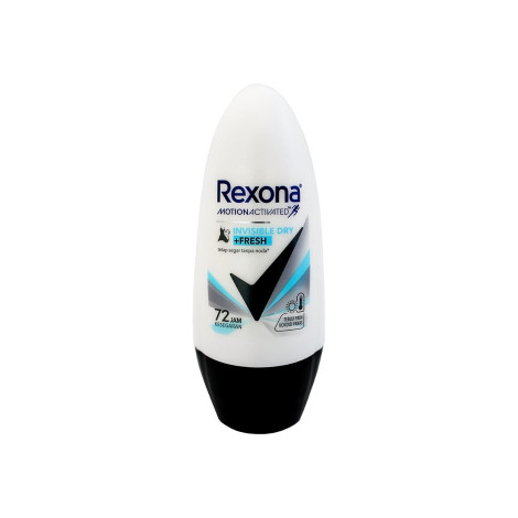 Rexona Invisible Dry + Fresh Roll On 45ml Rexona Invisible Dry + Fresh Roll On 45ml - Image 1