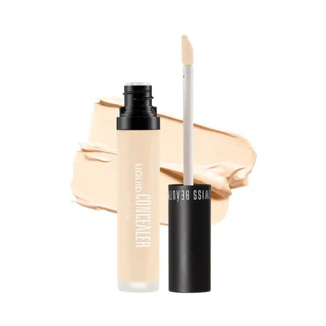 Swiss Beauty Perfect Liquid Concealer - 11 Creamy Beige Swiss Beauty Perfect Liquid Concealer - 11 Creamy Beige - Image 1