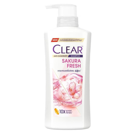 Clear Sakura Fresh Anti-Dandruff Shampoo 370ml Clear Sakura Fresh Anti-Dandruff Shampoo 370ml - Image 1