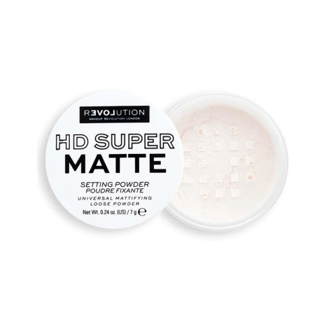 Makeup Revolution HD Super Matte Setting Powder 7g Makeup Revolution HD Super Matte Setting Powder 7g - Image 1