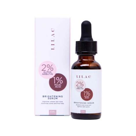 Lilac 2% Alpha Arbutin and 1% Kojic Acid Brightening Serum 30ml Lilac 2% Alpha Arbutin and 1% Kojic Acid Brightening Serum 30ml - Image 1