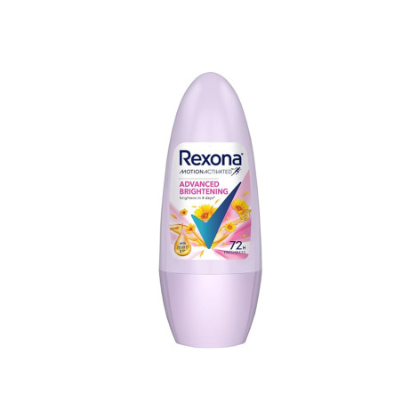 Rexona Motion Advanced Brightening 72H Freshness Roll On 45ml Rexona Motion Advanced Brightening 72H Freshness Roll On 45ml - Image 1