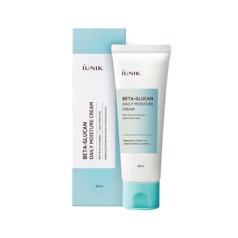 Iunik Beta-Glucan Daily Moisture Cream 60ml Iunik Beta-Glucan Daily Moisture Cream 60ml - Image 1