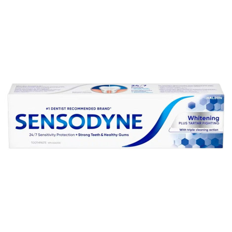 Sensodyne Whitening Plus Tartar Fighting Toothpaste 145ml Sensodyne Whitening Plus Tartar Fighting Toothpaste 145ml - Image 1