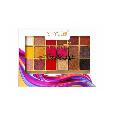 STYGLO Artist Eye Shadow Palette 01 STYGLO Artist Eye Shadow Palette 01 - Image 1