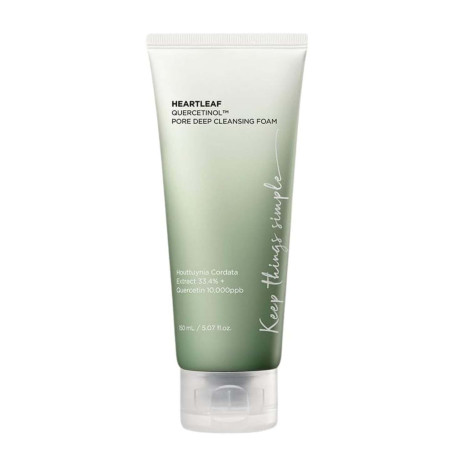 Anua Heartleaf Quercetinol Pore Deep Cleansing Foam 150ml Anua Heartleaf Quercetinol Pore Deep Cleansing Foam 150ml - Image 1