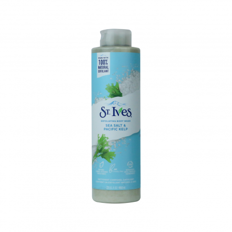St.Ives Sea Salt & Pacific Kelp Exfoliating Body Wash 650ml St.Ives Sea Salt & Pacific Kelp Exfoliating Body Wash 650ml - Image 1