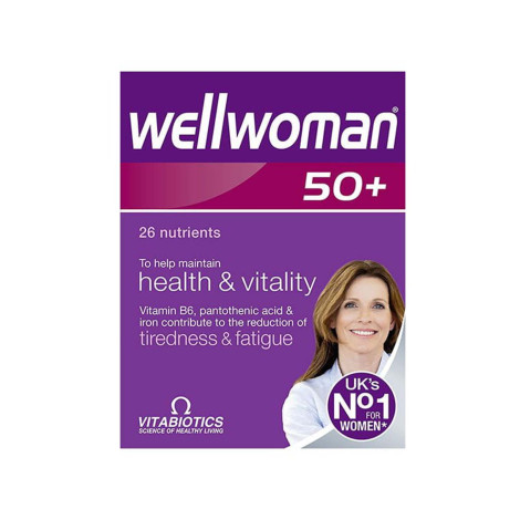 Vitabiotics Wellwoman 50+ (30 Tablets) Vitabiotics Wellwoman 50+ (30 Tablets) - Image 1