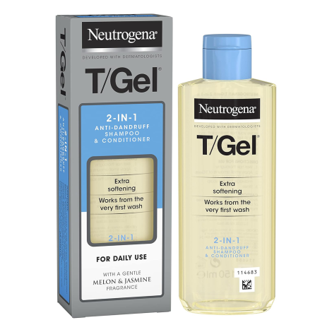 Neutrogena T/Gel 2-In-1 Anti Dandruff Shampoo & Conditioner 250ml Neutrogena T/Gel 2-In-1 Anti Dandruff Shampoo & Conditioner 250ml - Image 1
