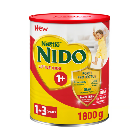 Nestle Nido Little Kids 1+ Growing Up Milk For Toddlers 1-3 Years 1800g Nestle Nido Little Kids 1+ Growing Up Milk For Toddlers 1-3 Years 1800g - Image 1