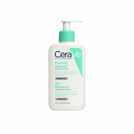 Cerave Foaming Cleanser For Normal to Oily Skin 236ml Cerave Foaming Cleanser For Normal to Oily Skin 236ml - Image 1