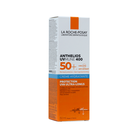 La Roche-Posay Anthelios UVMUNE 400 Creme Hydratante SPF 50plus 50ml La Roche-Posay Anthelios UVMUNE 400 Creme Hydratante SPF 50plus 50ml - Image 1